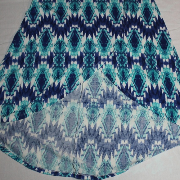 Medium High Low Wrap Skirt Lily Rose - Picture 3 of 5